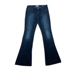 Henry and Belle Jeans Womens Microflare Denim Size 28 Approx 30x33 Blue Denim